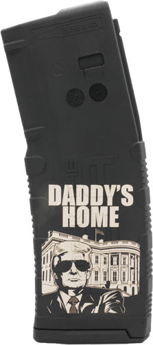 Black Rain 30-Round 5.56x45 Rifle Magazine Daddy's Home Graphic