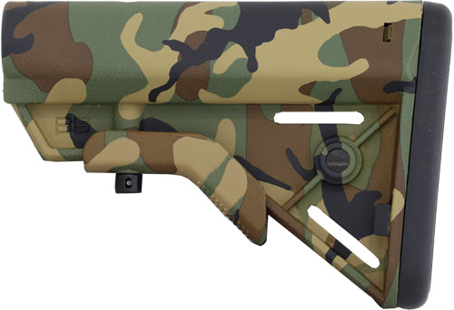 B5 Systems Bravo Mil-Spec AR Stock Woodland Camo