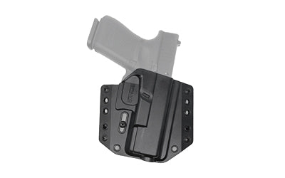 Bravo Concealment BC10-1001 BCA OWB Concealment Holster, Glock 19/19X/23/32/45, Right Hand, Black