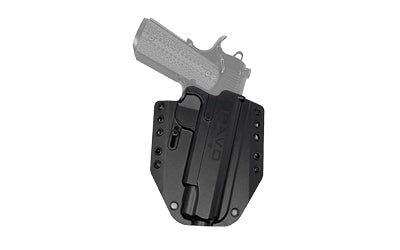 Bravo Concealment BC10-1022 BCA OWB Holster, 1911 4.25"-5" w/Rail or No Rail, Right Hand, Black