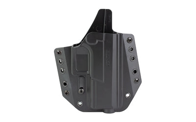 Bravo Concealment BC10-1024 BCA OWB Concealment Holster, CZ P-10C, Right Hand, Black Polymer