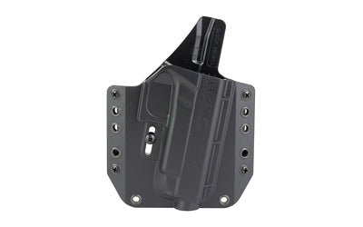 Bravo Concealment BCA OWB Concealment Holster, Fits Glock 48/48 MOS, Right Hand, Black Polymer