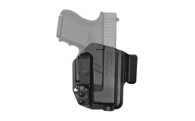 Bravo Concealment BC20-1003 Torsion IWB Holster, Fits Glock 26/27/33, Right Hand, Black Polymer