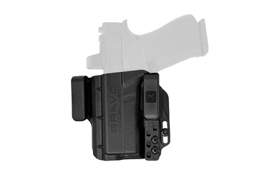 Bravo Concealment BC20-1006 Torsion IWB Concealment Holster, Fits Glock 43/43X/43X MOS, LH, Polymer