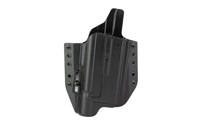 Bravo Concealment BCA OWB Light Bearing Holster, Glock 19/19X/23/32/45 with X300, Black Polymer
