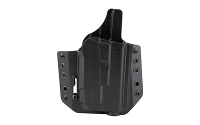 Bravo Concealment BCA OWB Light Bearing Holster, Glock 19/19X/23/32/45 with TLR-7, Black Polymer