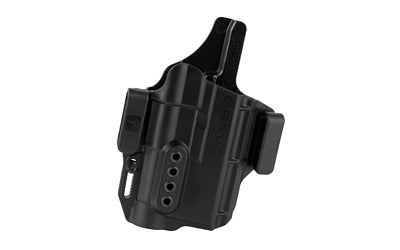 Bravo Concealment BC40-1004 Torsion IWB Holster, Glock 19/23/45 with Streamlight TLR-1, Right Hand, Black