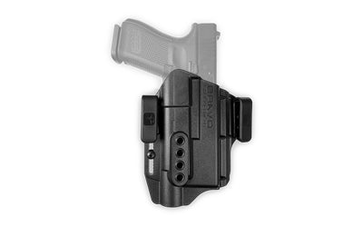 Bravo Concealment BC40-1005 Torsion IWB Holster, Glock 19/23/45 with SureFire X300, Right Hand, Black