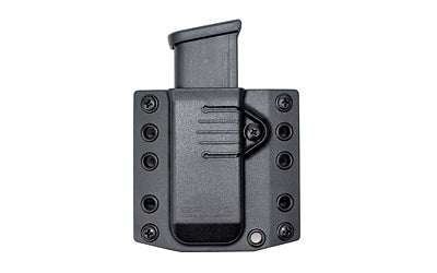 Bravo Concealment Polymer Single Magazine Pouch, Medium, Fits Glock 43X, Sig P365, and Hellcat, Black