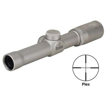 Burris LER 2x20mm Nickel Handgun Scope with Plex Reticle