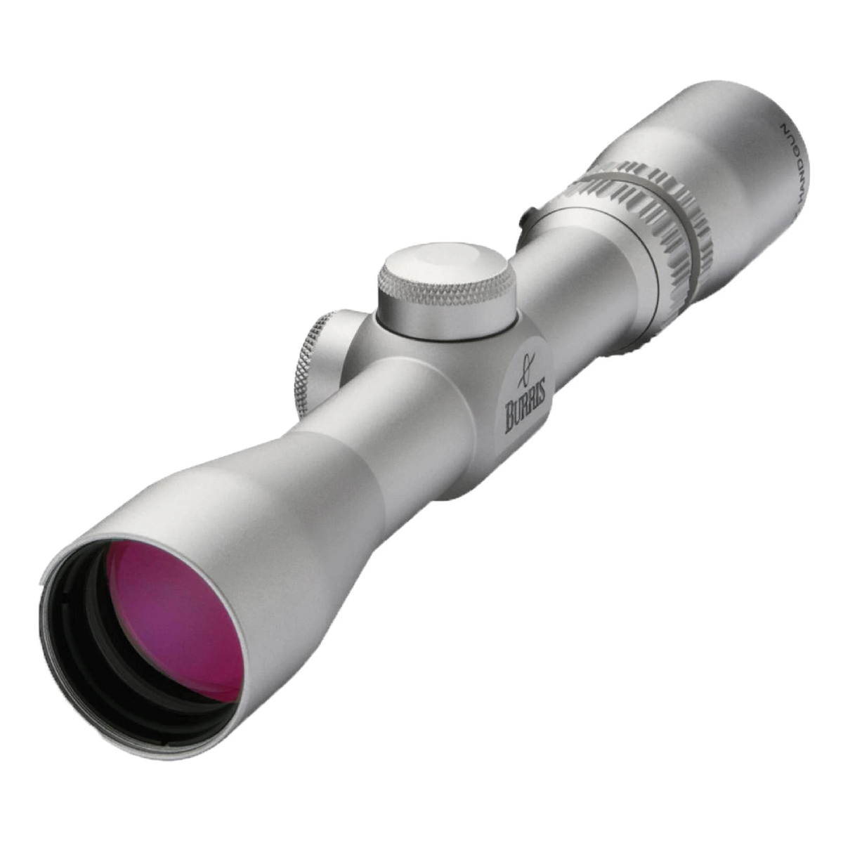 Burris Handgun Scope 2-7x32 Plex Reticle 1" Tube Nickel Finish Long Eye Relief