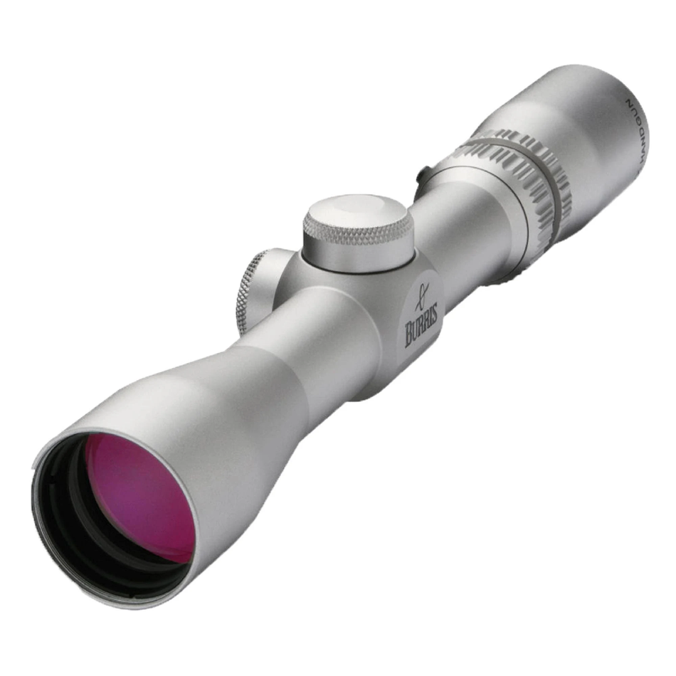 Burris Handgun Scope 2-7x32 Plex Reticle 1" Tube Nickel Finish Long Eye Relief