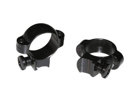 Burris Deluxe .22 Grooved Receiver Steel Scope Rings 1" Medium Height - Gloss