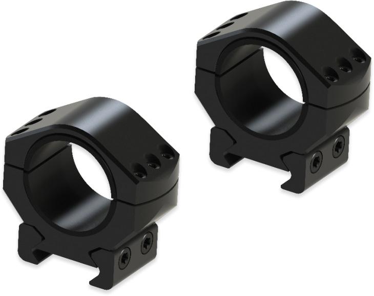 Burris XTR Signature Rings 1" 1.00" Matte with Pos-Align Offset Inserts - Steel