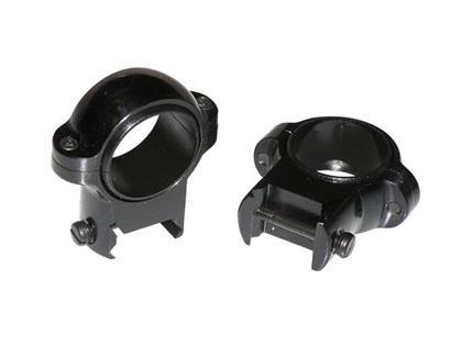 Burris 1 Inch High Gloss Steel Signature Zee Scope Ring Pairs
