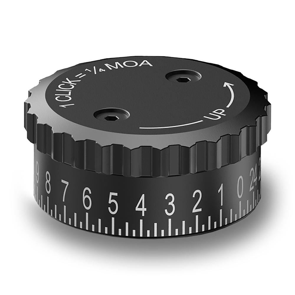 Burris Synergy Knob Advanced Exposed Windage Turret, Black Matte, Custom Elevation Dial 626403