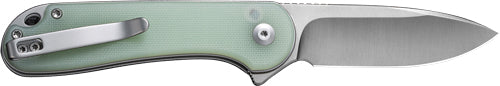 CIVIVI Elementum II 2.96" Satin Blade Natural G10 Handle Folding Knife Clam Pack