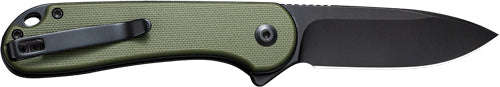 CIVIVI Elementum II 2.96" Black Blade OD Green G10 Folding Knife Clam Pack