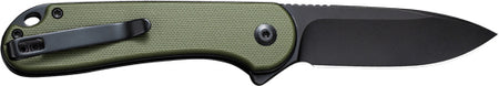 CIVIVI Elementum II 2.96" Black Blade OD Green G10 Folding Knife Clam Pack