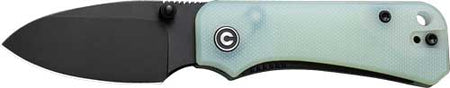 CIVIVI Baby Banter Pocket Knife 2.34" Black Stonewash Blade Natural G10