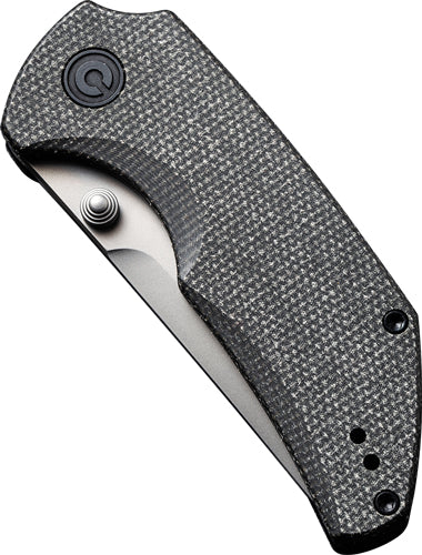 CIVIVI Thug 2 2.69in Dark Green Micarta Silver Blade Folder