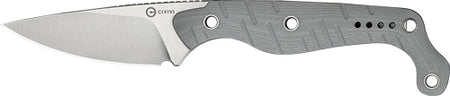 CIVIVI Sokn 2.82in Gray G10 Stonewash Knife & Kydex Sheath