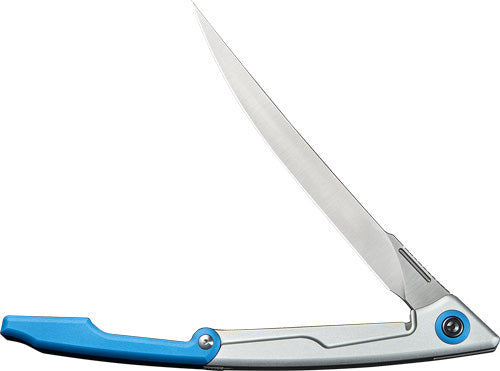 CIVIVI Shawka 5.81in Silver & Blue Folding Fillet Knife