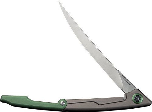 CIVIVI Shawka 5.81in Grey & Green Folding Fillet Knife