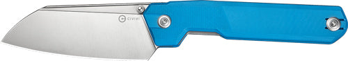 CIVIVI Hid 4.14" Satin Blade Blue G10 Handle Folder