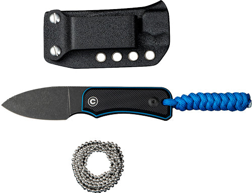 CIVIVI Baby Banter Pocket Knife 2.39" Black Stonewash Blade Black G10