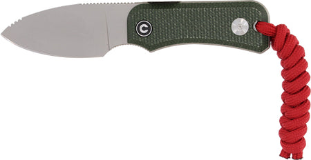 CIVIVI Baby Banter Pocket Knife 2.39" Stonewash Blade Green Micarta Handle