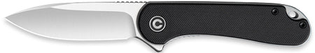 CIVIVI Elementum Folder 2.96" Satin D2 Blade Black G-10 Clam Pack