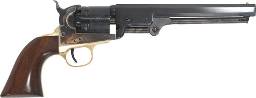 Cimarron 1851 Navy .36 Cal BP Revolver 7.5" Barrel Blued Finish Case Hardened 6-Round