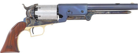 Cimarron Lonesome Dove Walker Percussion Revolver .44 Cal 9" Charcoal Woodrow Finish 6-Round