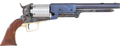 Cimarron Lonesome Dove Walker Percussion Revolver .44 Cal 9" Charcoal Woodrow Finish 6-Round