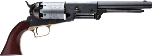 Cimarron 1847 Walker CO.F .44 Cal BP Revolver 9" Barrel Blued White Steel Cylinder 6-Round