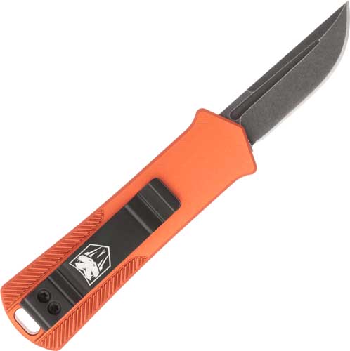 CobraTec California 952 OTF Orange D2 Steel 1.75-Inch Drop Point