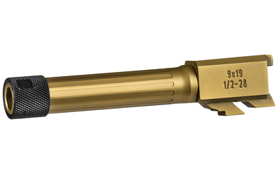 Century Arms Canik 9MM Match Grade Fluted Threaded Barrel, TP9 Elite SC Fit, PVD Coating