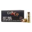 Cor-Bon DPX .357 Sig 125 Gr JHP