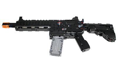 Caliber Gourmet 1178-Piece Block Machine Gun Toy, Multicolor CBG-BB-3