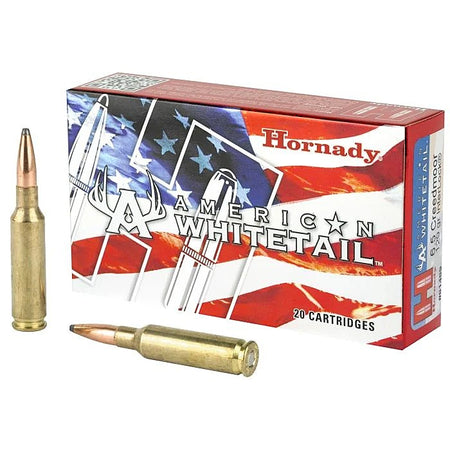 Hornady 6.5mm Creedmoor American Whitetail 129 grain InterLock Spire Point ammunition