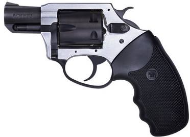 Charter Arms 52329 Pathfinder Lite 22 Mag, 8 Shot 2" Black Passivate Stainless Steel Barrel & Cylinder, Anodized Aluminum Frame w/Black Finger Grooved Rubber Grip, Exposed Hammer