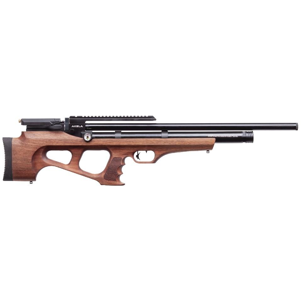Crosman Benjamin Akela .22 Cal PCP Air Rifle Wood Stock Side Lever Action