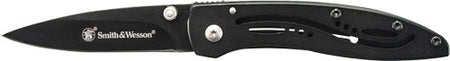 S&W Black Blade 3" High Carbon Stainless Folding Knife with Frame Lock