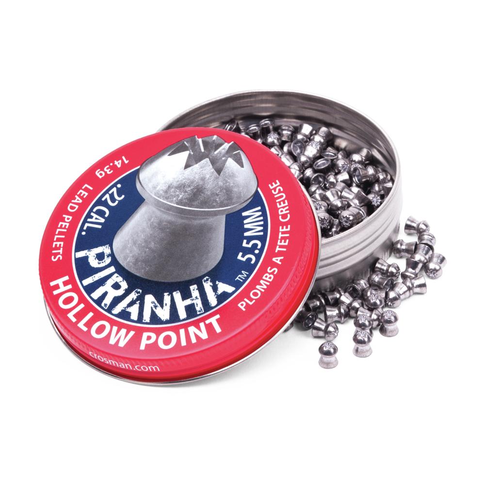Crosman Piranha .22 Cal 14.30 Grain Airgun Pellets 400 Pack