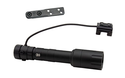 Cloud Defensive RL50 50,000 Candela Tactical Flashlight, 1100 Lumens, Black, Mount Included