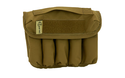 Cole-TAC Suppressor Can Caddy Mini 5 Slots 500D Nylon Coyote Brown CD202