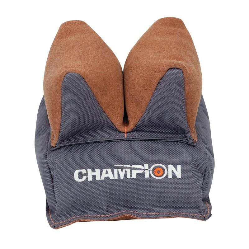 Champion Rear Bench Rest Shooting Bag Pre-Filled Brown Grey
