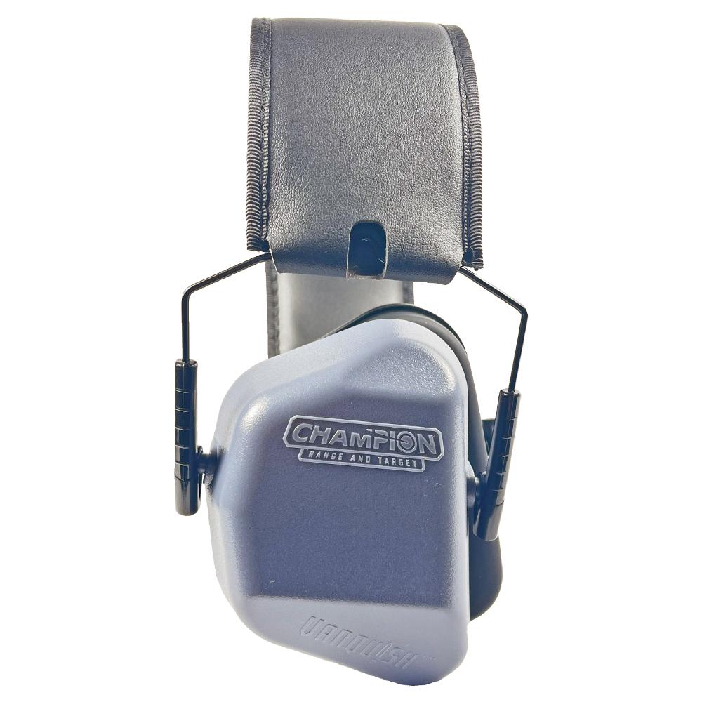 Champion Vanquish Grey Passive Ear Muffs with 24 NRR Rating