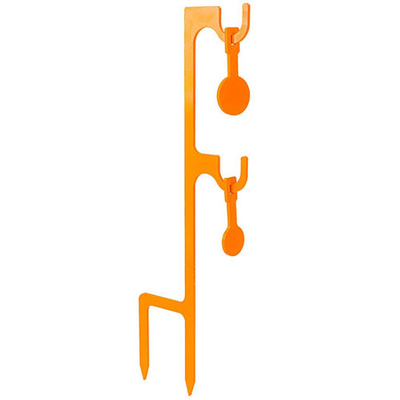 Champion Rimfire Double Hanger and Two Hi-Vis Target Set Orange